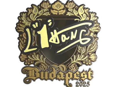 Sticker | L1haNg (Gold) | Budapest 2025