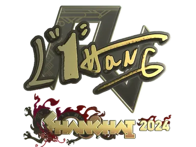 Sticker | L1haNg (Gold) | Shanghai 2024