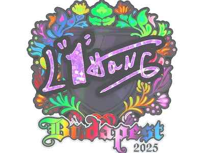 Sticker | L1haNg (Holo) | Budapest 2025