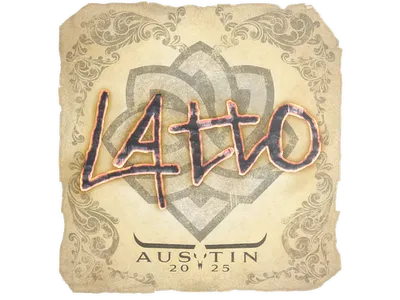Sticker | latto | Austin 2025