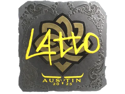 Sticker | latto (Foil) | Austin 2025