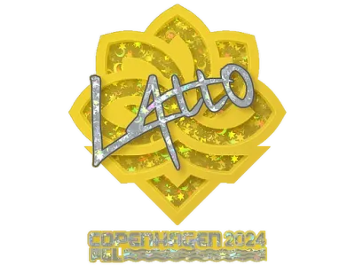 Sticker | latto (Glitter) | Copenhagen 2024