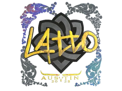 Sticker | latto (Holo) | Austin 2025
