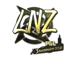 Sticker | LNZ (Gold) | Stockholm 2021