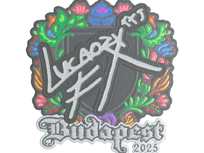 Sticker | Lucaozy (Embroidered) | Budapest 2025
