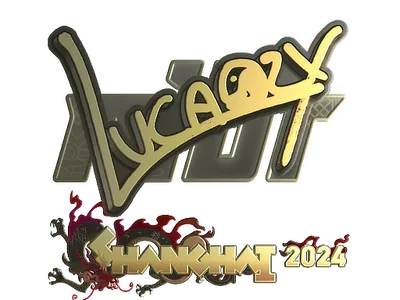 Sticker | Lucaozy (Gold) | Shanghai 2024