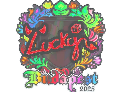 Sticker | Lucky (Holo) | Budapest 2025