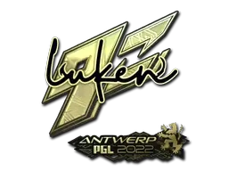 Sticker | luken (Gold) | Antwerp 2022