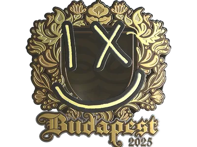 Sticker | lux (Gold) | Budapest 2025