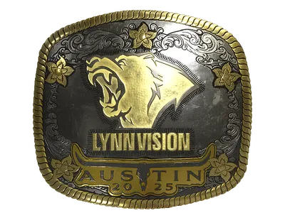 Sticker | Lynn Vision (Gold) | Austin 2025