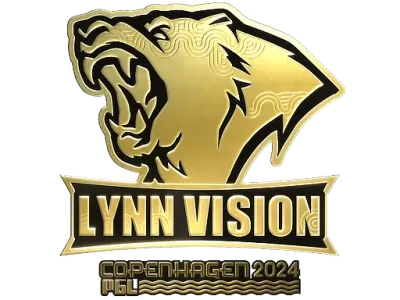 Sticker | Lynn Vision (Gold) | Copenhagen 2024