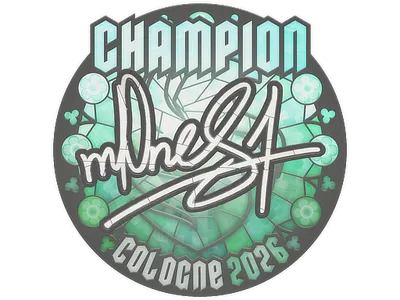 Sticker | m0NESY (Champion) | Cologne 2026