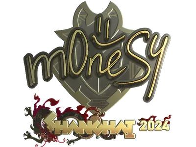 Sticker | m0NESY (Gold) | Shanghai 2024