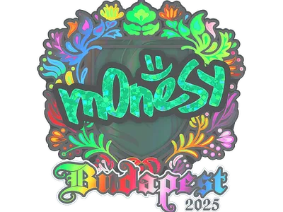 Sticker | m0NESY (Holo) | Budapest 2025