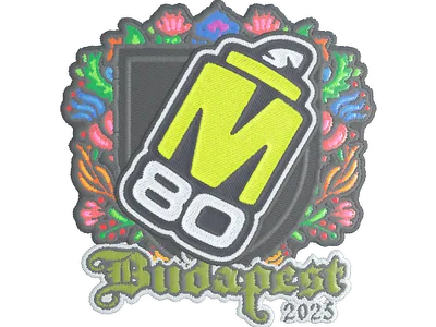 Sticker | M80 (Embroidered) | Budapest 2025