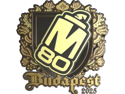 Sticker | M80 (Gold) | Budapest 2025