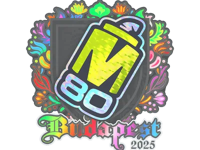 Sticker | M80 (Holo) | Budapest 2025