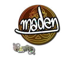 Sticker | maden (Glitter) | Paris 2023