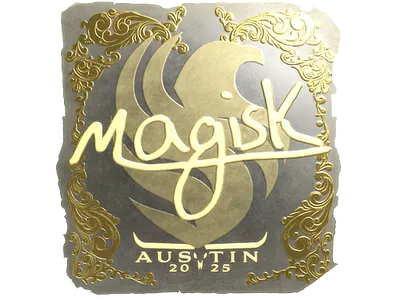 Sticker | Magisk (Gold) | Austin 2025