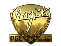 Sticker | Magisk (Gold) | Krakow 2017