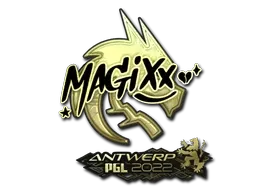 Sticker | magixx (Gold) | Antwerp 2022