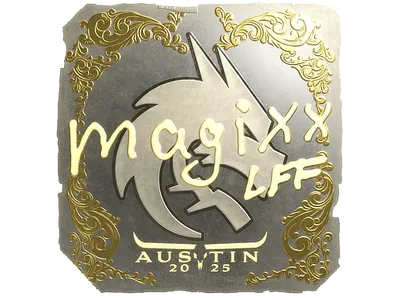 Sticker | magixx (Gold) | Austin 2025