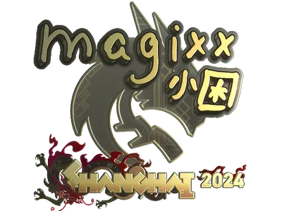 Sticker | magixx (Gold) | Shanghai 2024