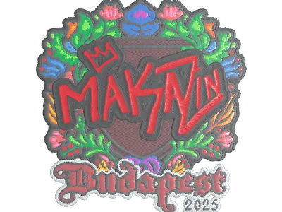 Sticker | Maka (Embroidered) | Budapest 2025