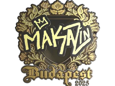 Sticker | Maka (Gold) | Budapest 2025