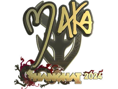 Sticker | Maka (Gold) | Shanghai 2024