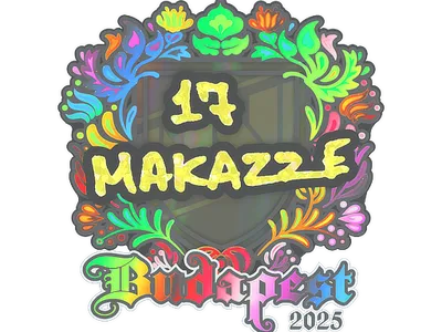 Sticker | makazze (Holo) | Budapest 2025