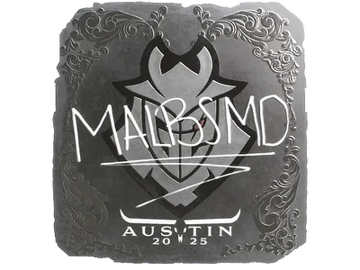 Sticker | malbsMd (Foil) | Austin 2025