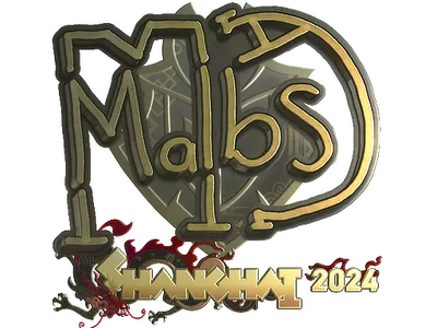 Sticker | malbsMd (Gold) | Shanghai 2024