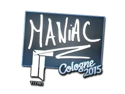 Sticker | Maniac | Cologne 2015