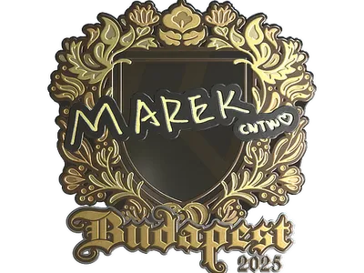 Sticker | Marek (Gold) | Budapest 2025