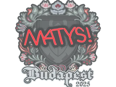 Sticker | MATYS | Budapest 2025