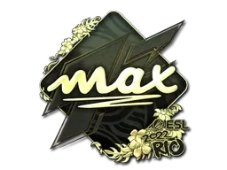 Sticker | max (Gold) | Rio 2022