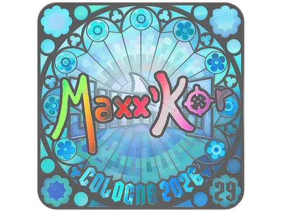 Sticker | maxxkor (Holo, Ranked) | Cologne 2026