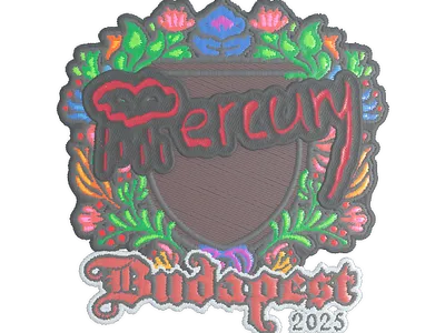 Sticker | Mercury (Embroidered) | Budapest 2025