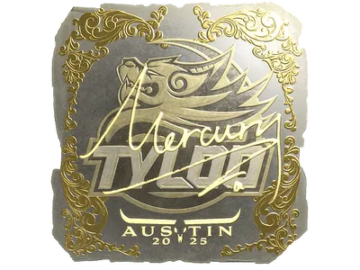 Sticker | Mercury (Gold) | Austin 2025