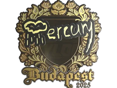 Sticker | Mercury (Gold) | Budapest 2025