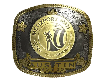 Sticker | Metizport (Gold) | Austin 2025