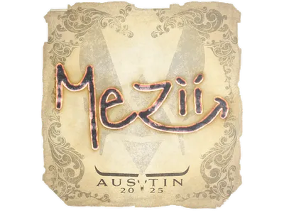 Sticker | mezii | Austin 2025