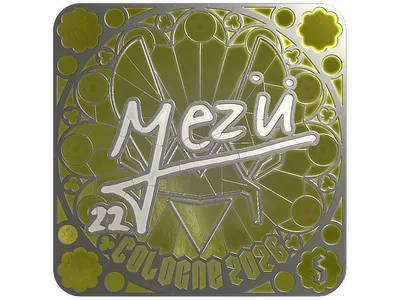 Sticker | mezii (Foil, Ranked) | Cologne 2026