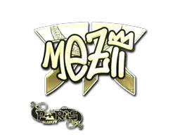 Sticker | mezii (Gold) | Paris 2023