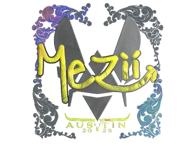 Sticker | mezii (Holo) | Austin 2025