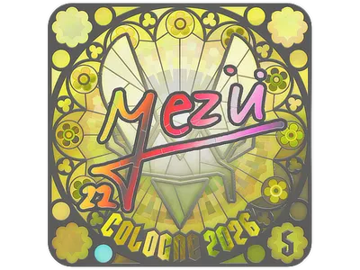 Sticker | mezii (Holo, Ranked) | Cologne 2026
