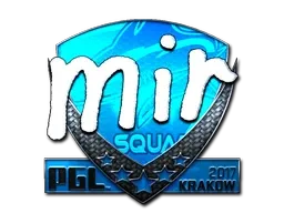 Sticker | mir (Foil) | Krakow 2017