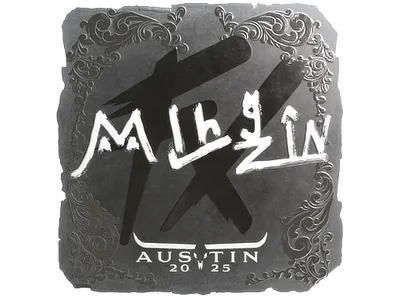Sticker | mlhzin (Foil) | Austin 2025