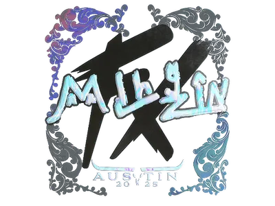 Sticker | mlhzin (Holo) | Austin 2025